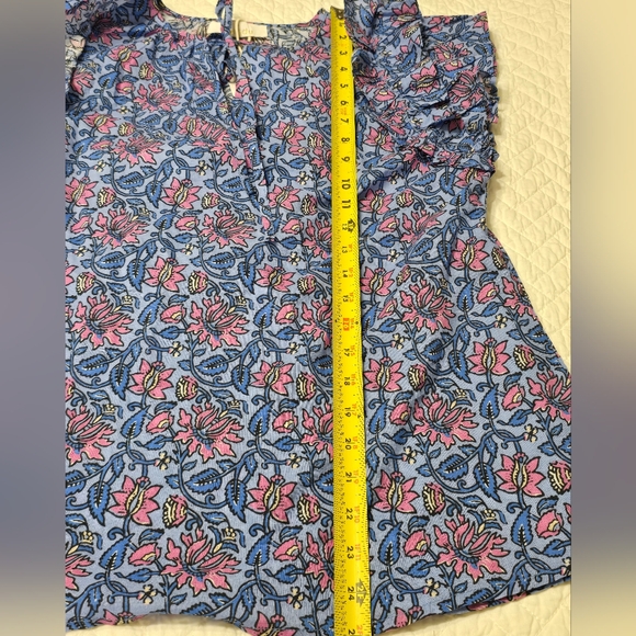 NWT BINDU The LouLou Blueberry Top Women's Size Small - Picture 3 of 9